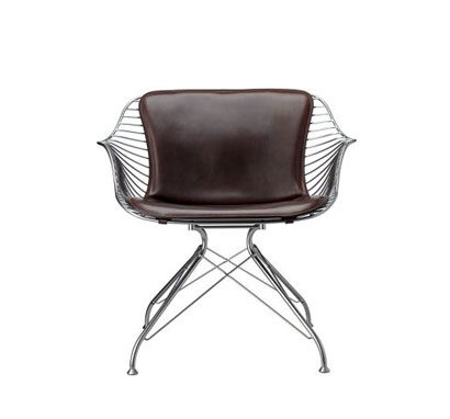 wire lounge chair