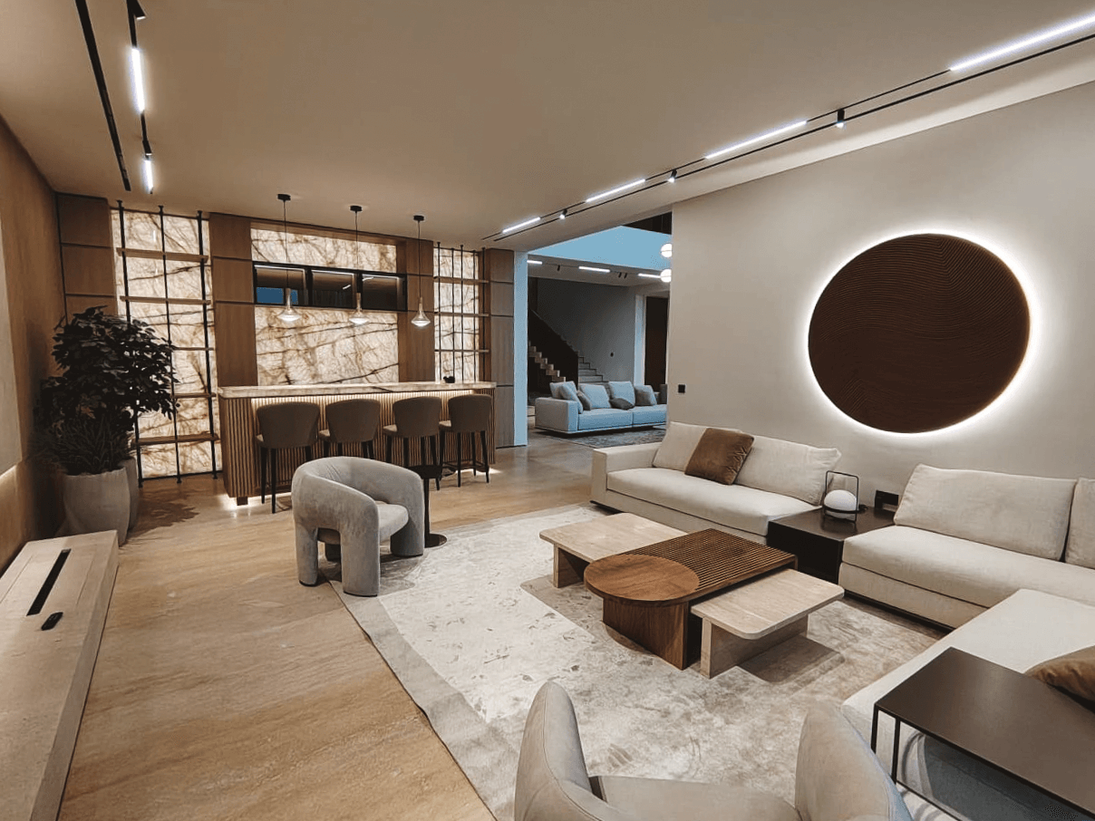 A coastal residence in Muscat, defined by light and material